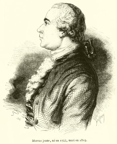 Moreau jeune, geboren 1744, gestorben 1814 von French School